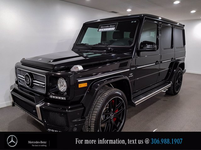 Certified Pre Owned 2017 Mercedes Benz G Class Amg G 65 Brabus Appearance Package